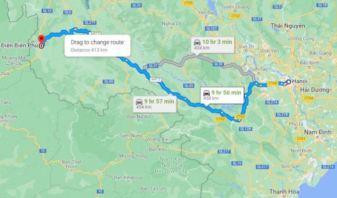 Dịch Vụ Thuê Xe Taxi Hà Nội Điện Biên Giá Rẻ Chỉ Còn 3Tr9 5 Khoảng cách đi taxi Hà Nội Điện Biên là bao nhiêu? và thời gian