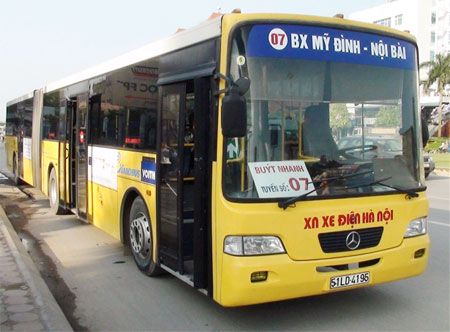 Xe bus sân bay nội bài Thanh Oai