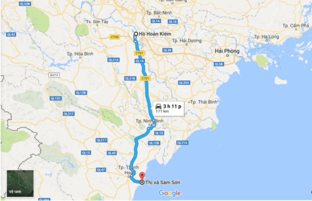 Cho Thuê Xe 16 Chỗ Hà Nội Sầm Sơn Giá Rẻ 5 quang duong thue xe 16 cho ha noi sam son