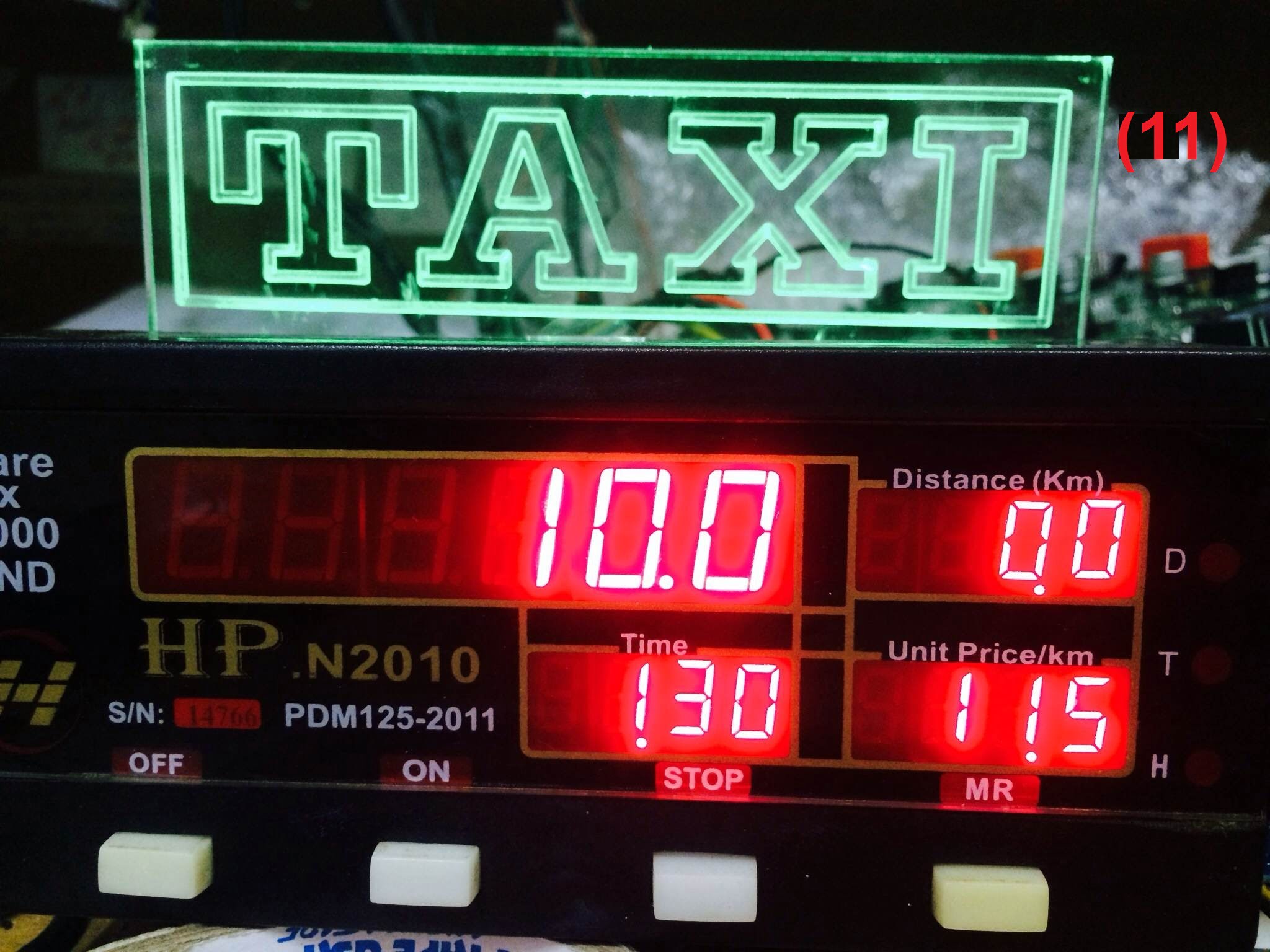 Đồng Hồ Taxi HP N2010