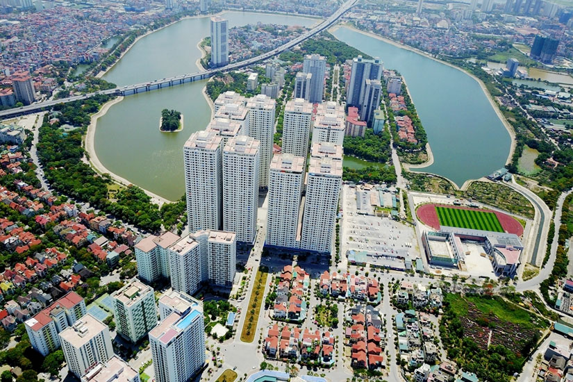 Đặt xe Taxi Nội Bài Hoàng Mai Giá Rẻ Chỉ Từ 150K 7 Khu đô thị bán đảo Linh Đàm