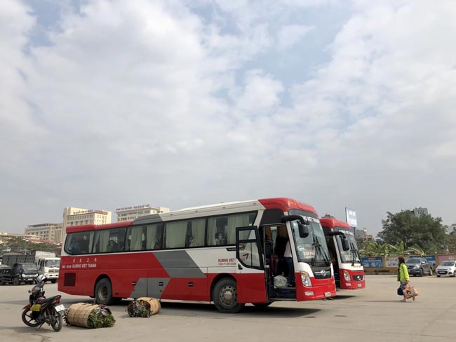 Sử dụng xe khách