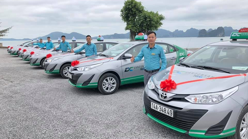 Tổng hợp các hãng taxi sân bay Vân Đồn 13 taxi sân bay Vân Đồn